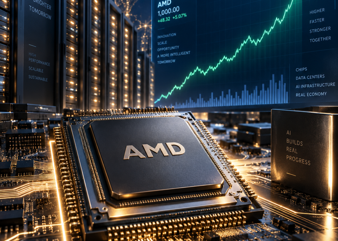 AMD Crosses $1 Trillion as AI Chip Rally Accelerates