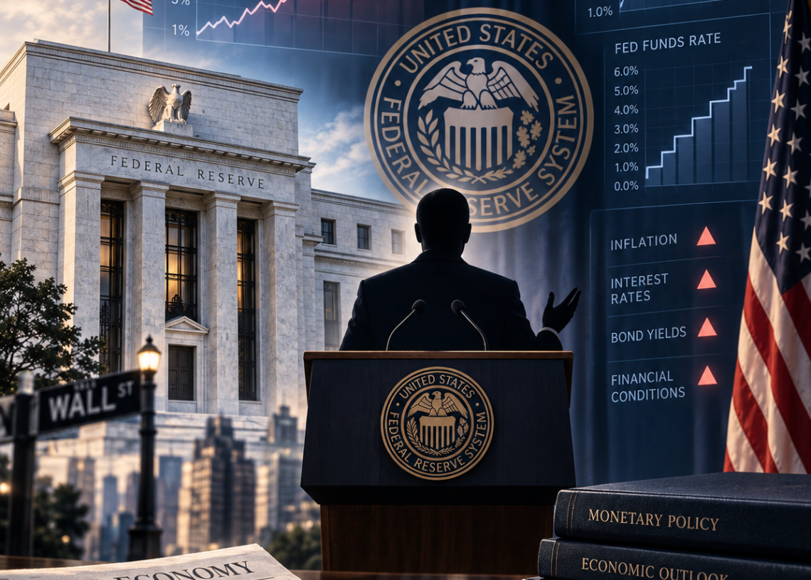 Fed’s Musalem Says Further Rate Hikes Likely Needed as Inflation Pressure Persists