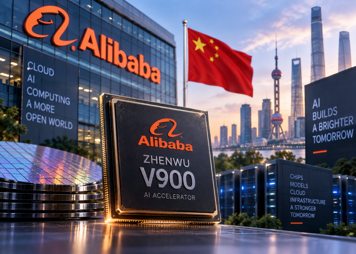 Alibaba Unveils Zhenwu V900 AI Chip as China Accelerates Domestic Compute Push