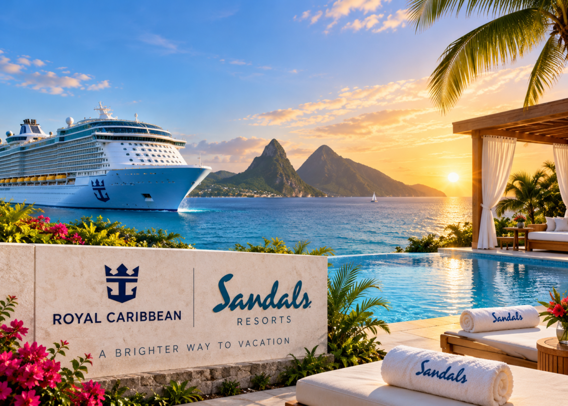 Royal Caribbean Takes 50% of Sandals in $3 Billion Resort Expansion