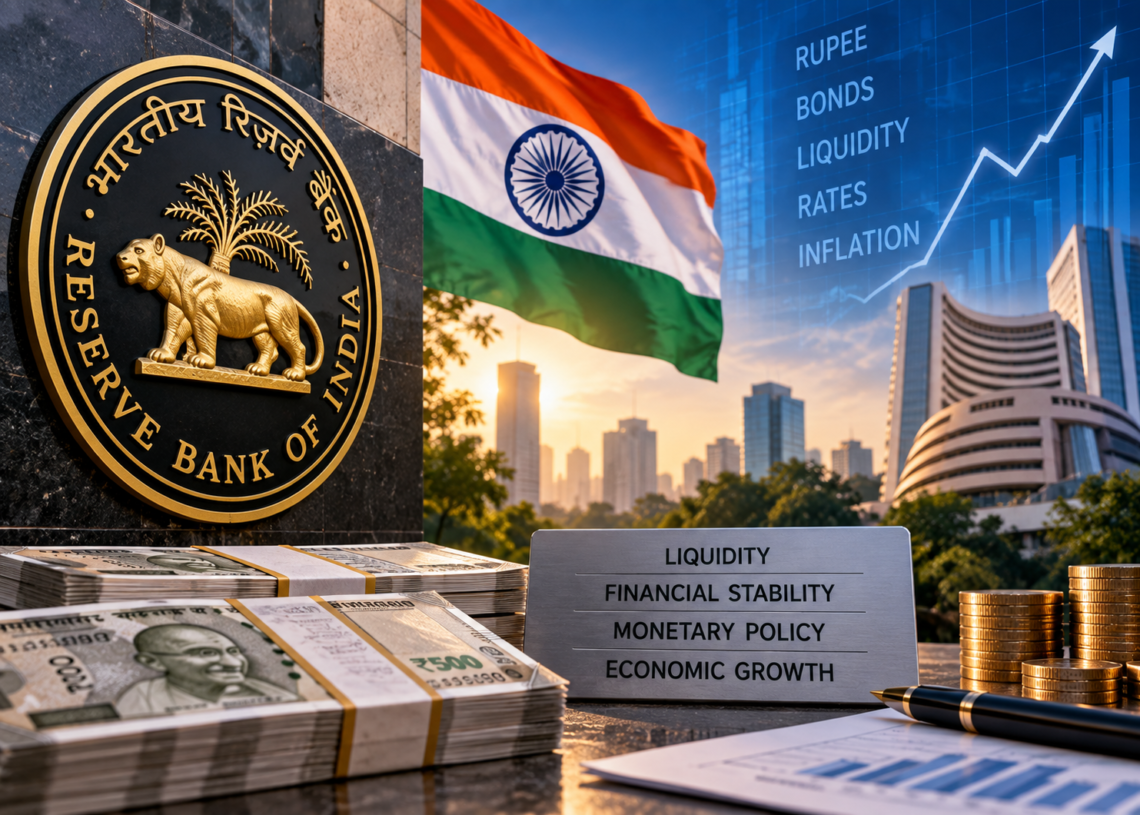RBI Liquidity Drain Cuts India’s Banking Cash Surplus by More Than Half
