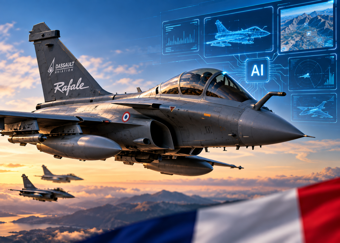 Dassault Tests AI Algorithms on Rafale as Military Aviation Pushes Toward Human-Machine Teams
