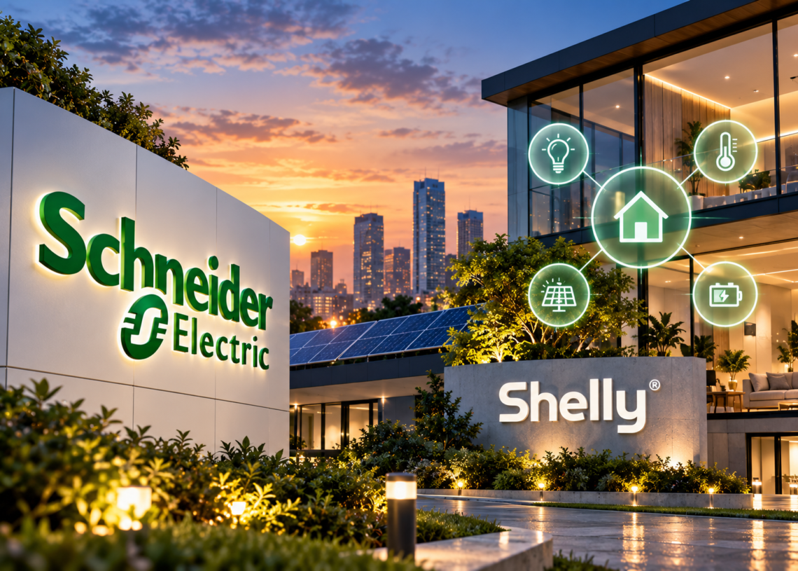 Schneider Electric Plans €1.2 Billion Takeover of Smart-Building Firm Shelly