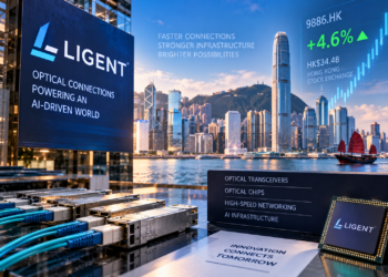Ligent Rises 4.6% in Hong Kong Debut After $723 Million AI-Networking IPO