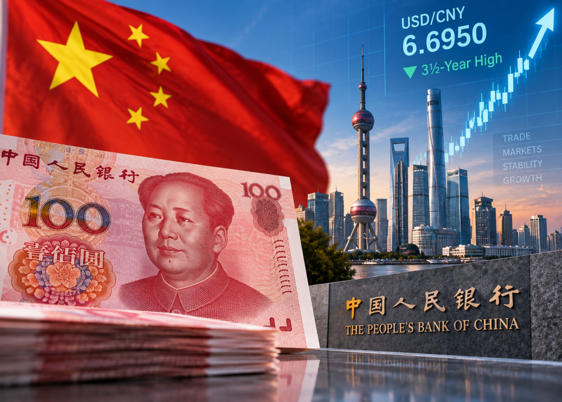 Yuan Hits 3½-Year High as PBOC Eases Resistance Ahead of Trump-Xi Summit