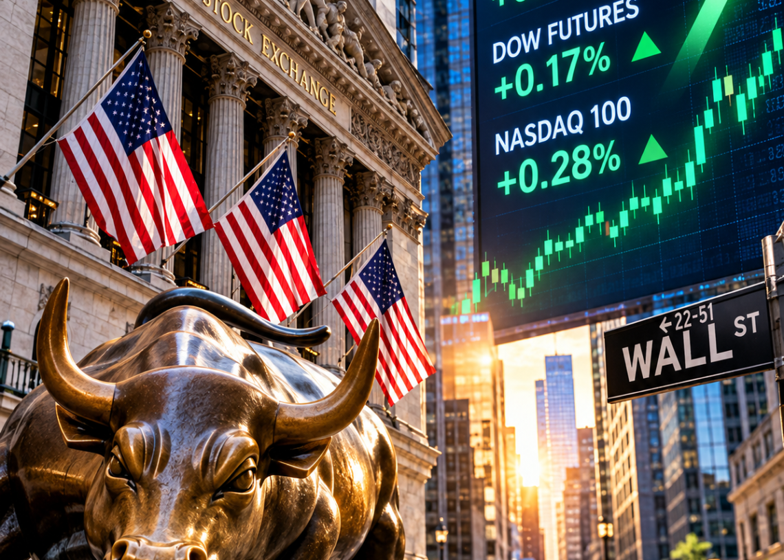 Wall Street Eyes Rebound as Oil Retreat and Tech Recovery Ease Pressure After Monday Selloff