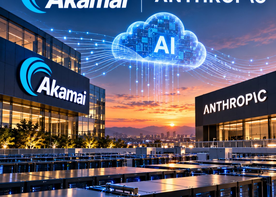 Akamai Lands $11.6 Billion Anthropic Cloud Deal as AI Infrastructure Race Expands