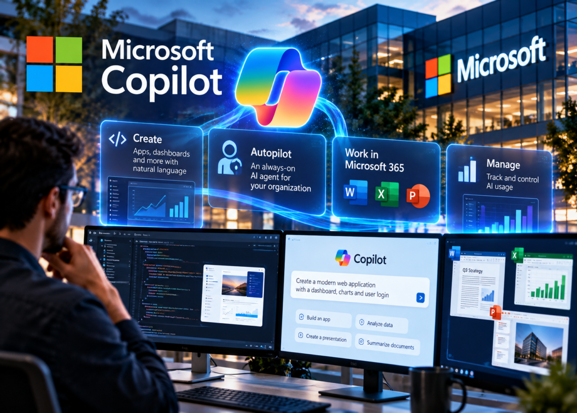 Microsoft Expands Copilot With Coding and Always-On AI Agent Tools