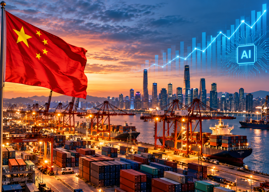 China’s Industrial Profit Growth Slows Sharply as AI Boom Masks Weak Domestic Demand