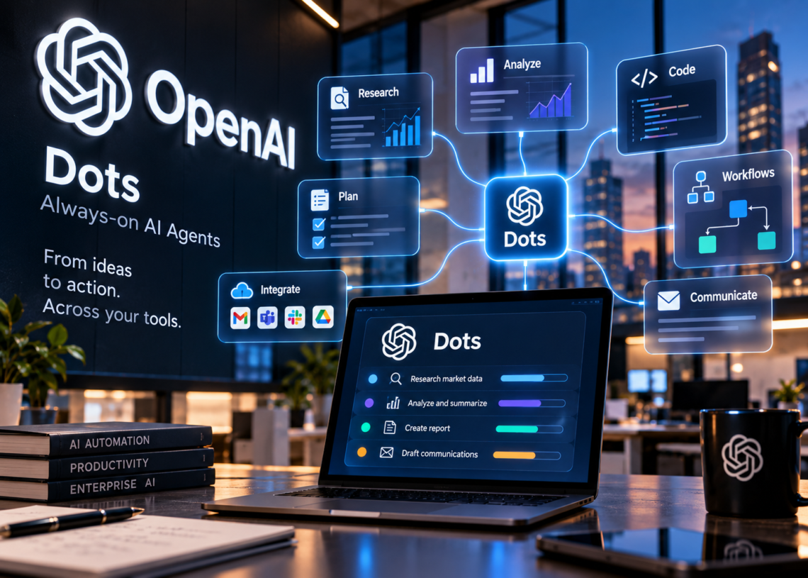 OpenAI Launches Always-On ‘Dots’ Agents in New Push Into Enterprise AI