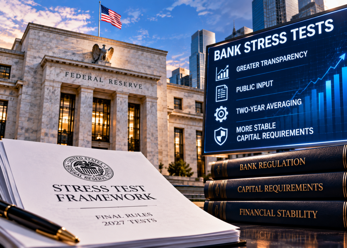 Fed Overhauls Bank Stress Tests to Cut Capital-Requirement Volatility