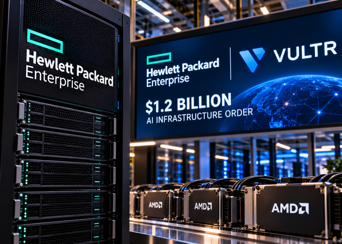HPE Lands $1.2 Billion Vultr AI Order and Raises Networking Growth Outlook