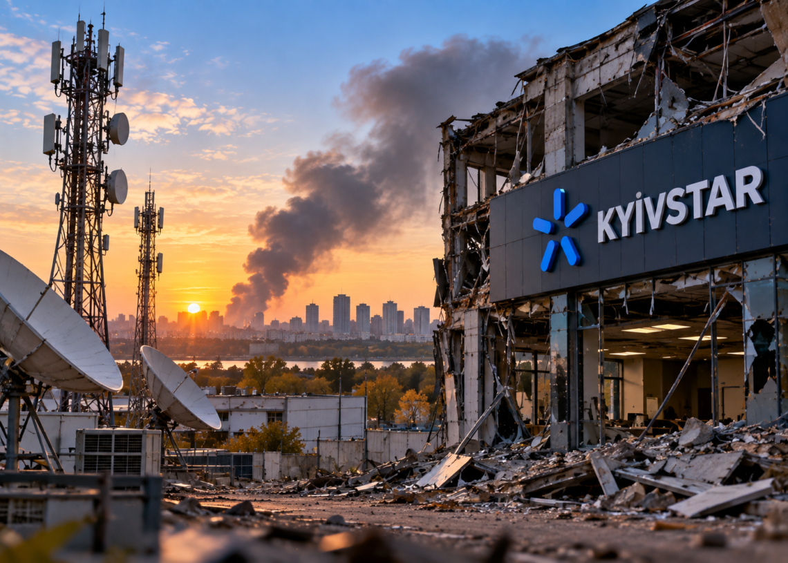 Russia Strikes Ukraine’s Largest Mobile Operator as Attacks Expand to Data Centers