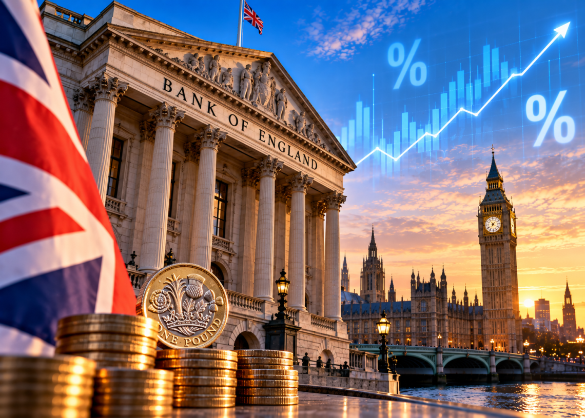 Bank of England’s Bailey Strengthens Rate-Hike Warning as Energy Costs Stay High