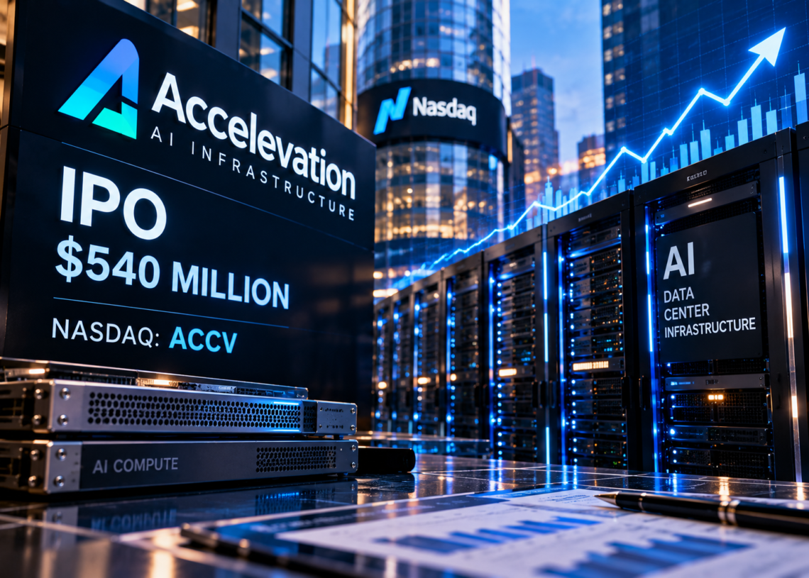 Accelevation Raises $540 Million in IPO After Pricing Below Target Range