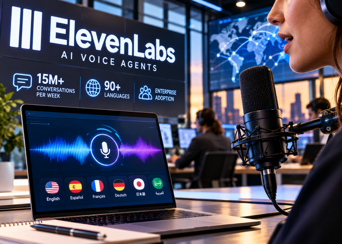 ElevenLabs Valuation Doubles to $22 Billion as AI Voice-Agent Demand Surges