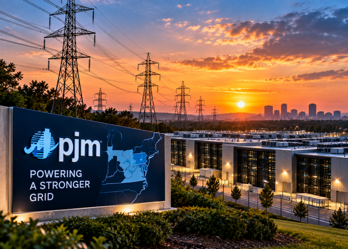 FERC Orders PJM to Rework 6,800-Megawatt Backstop Plan as Data-Center Power Demand Surges