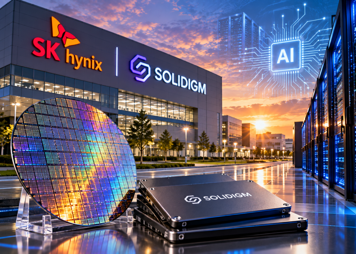 SK Hynix’s Solidigm Weighs IPO at Valuation of Up to $150 Billion