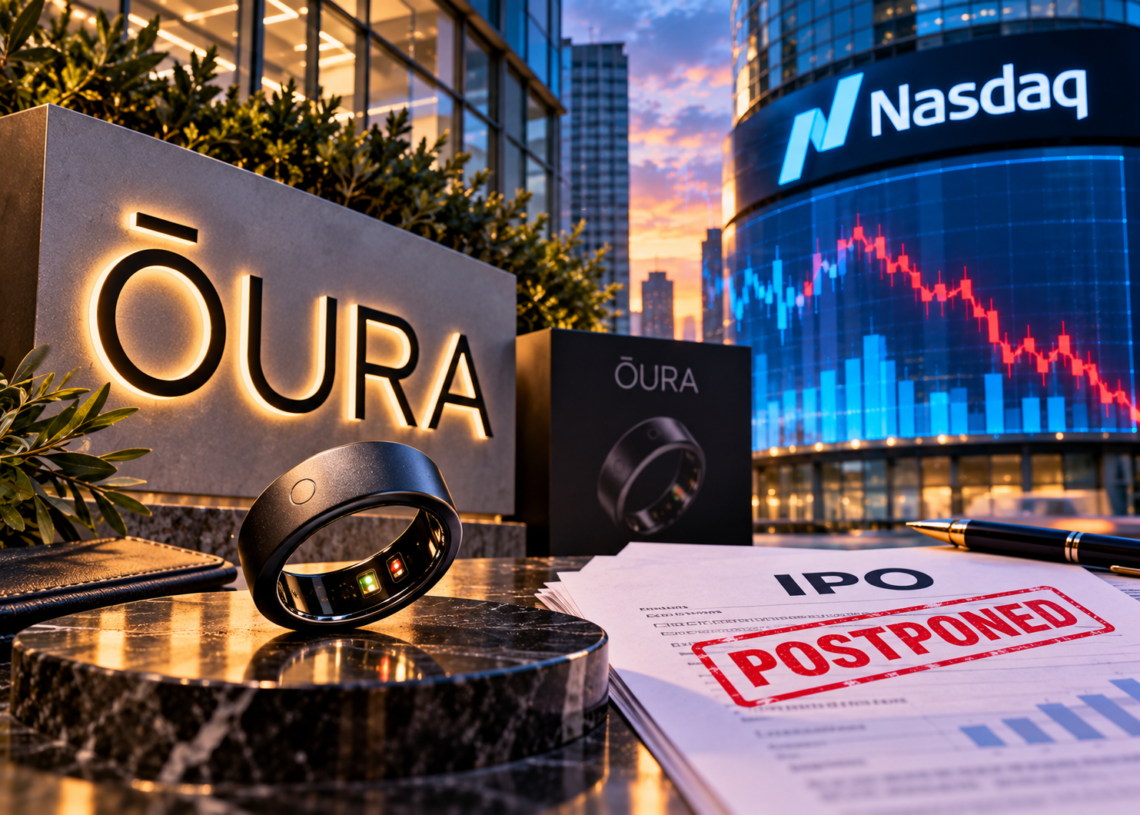 Oura Delays U.S. IPO as Higher Rates Test Fall Listing Market