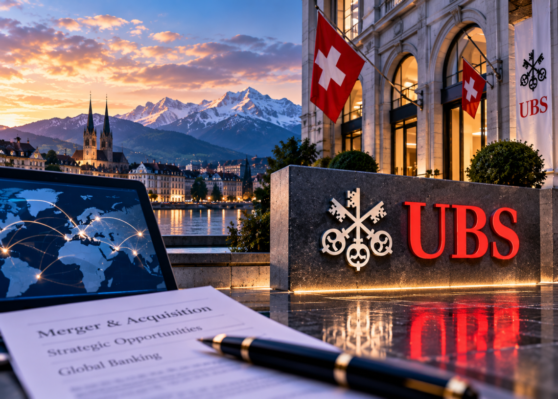 Foreign Banks Have Shown Interest in UBS Combination, Swiss Report Says