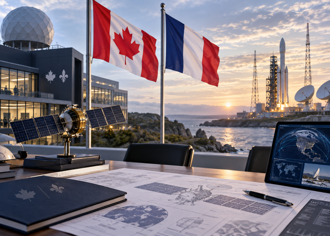 Canada and France Deepen Space and Defense Cooperation as Ottawa Looks Toward Europe