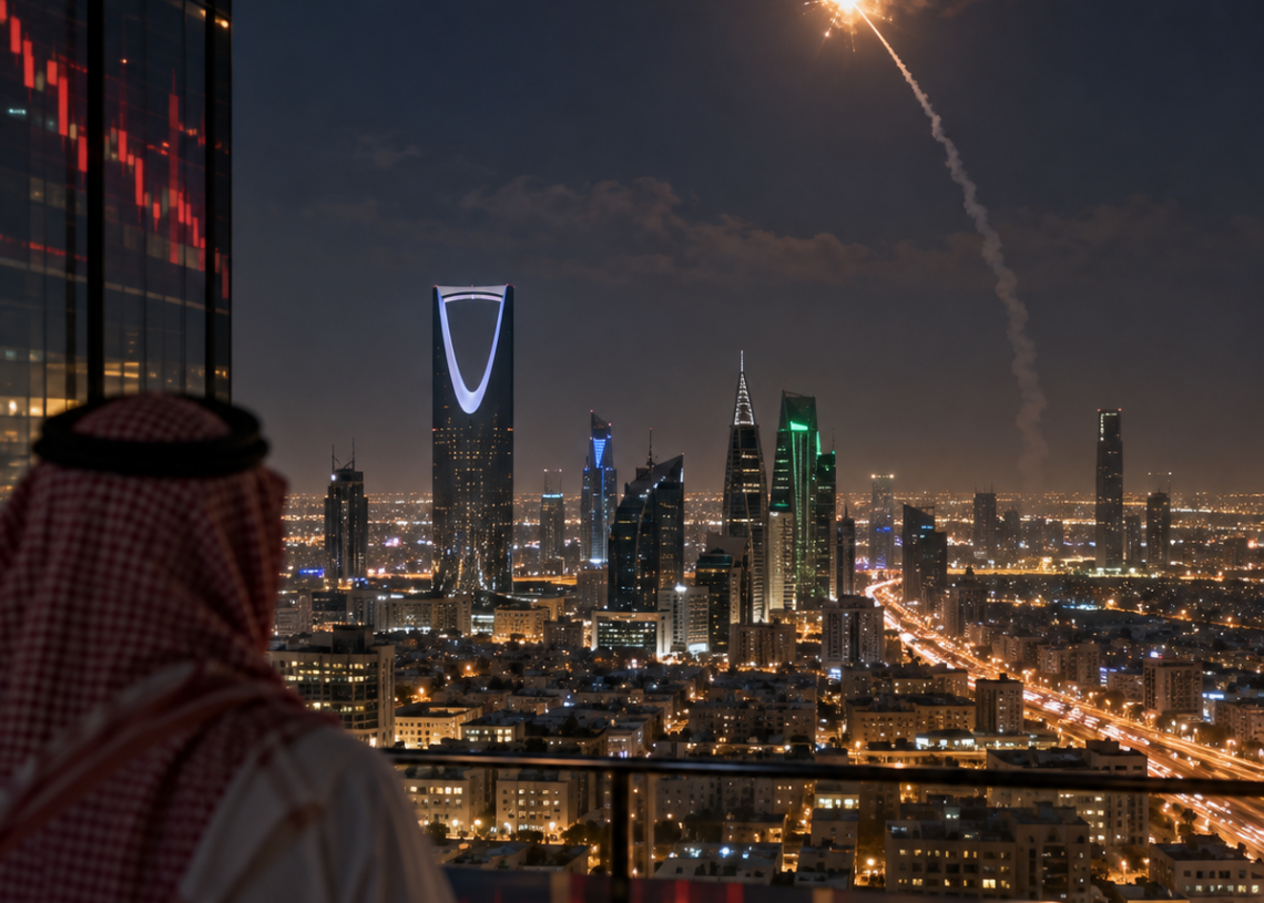 Houthi Attack on Riyadh Rattles Gulf Markets as Regional Risk Spreads