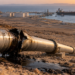Yanbu Red Sea export terminal and East-West Petroline corridor stock-clock framing