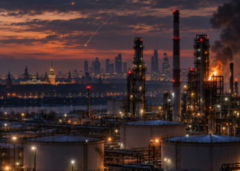 Ukraine’s Largest Moscow Drone Assault Hits Key Oil Refinery as Russia’s Fuel Strain Intensifies