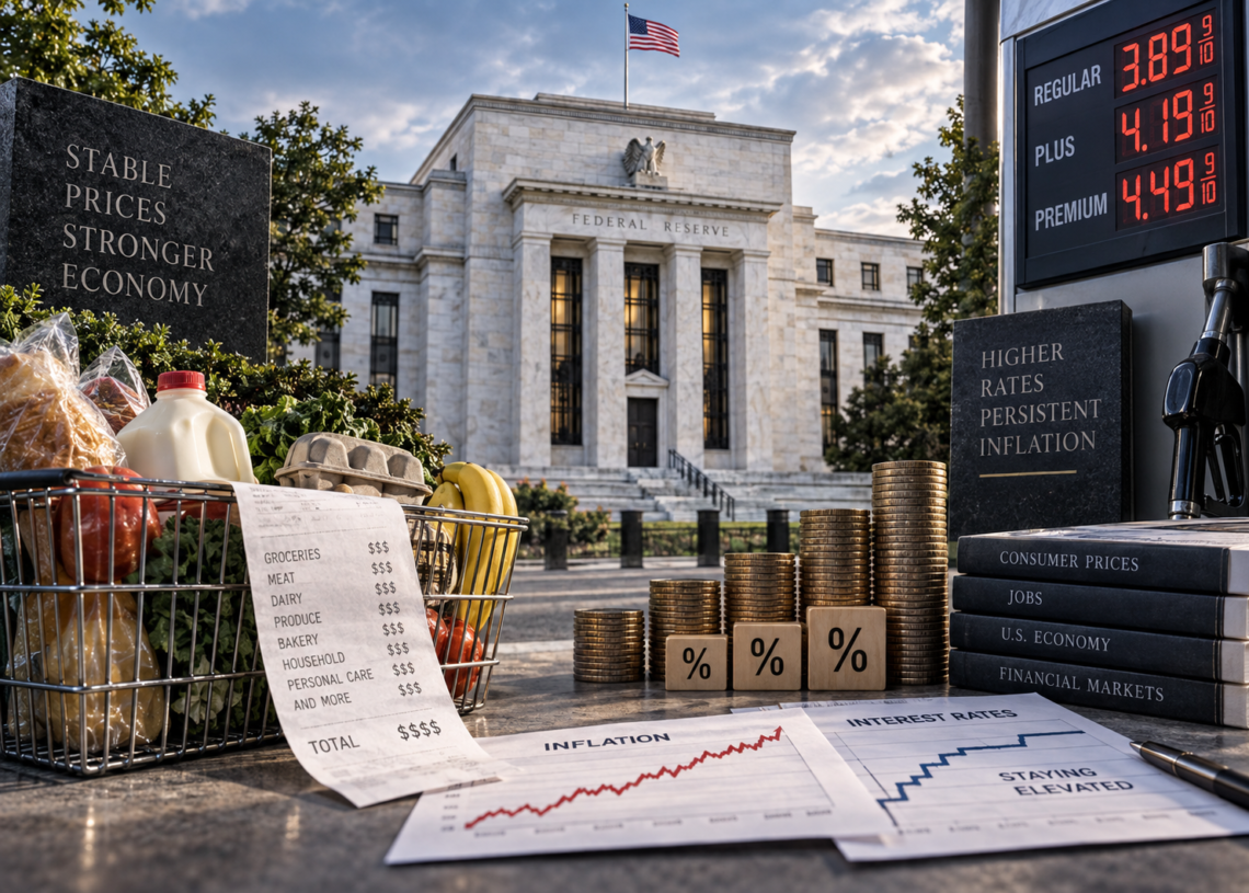 Fed’s Kashkari Says U.S. Inflation Remains Too High After September Rate Hike