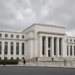 The Federal Reserve building under overcast sky ahead of the September FOMC meeting.