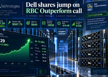 Dell AI-server backlog after RBC Outperform initiation with $640 target
