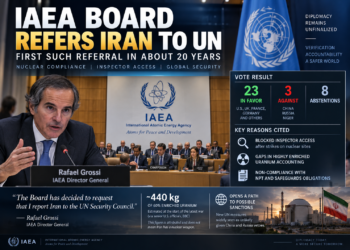 IAEA Board refers Iran to UN Security Council for first time in about 20 years