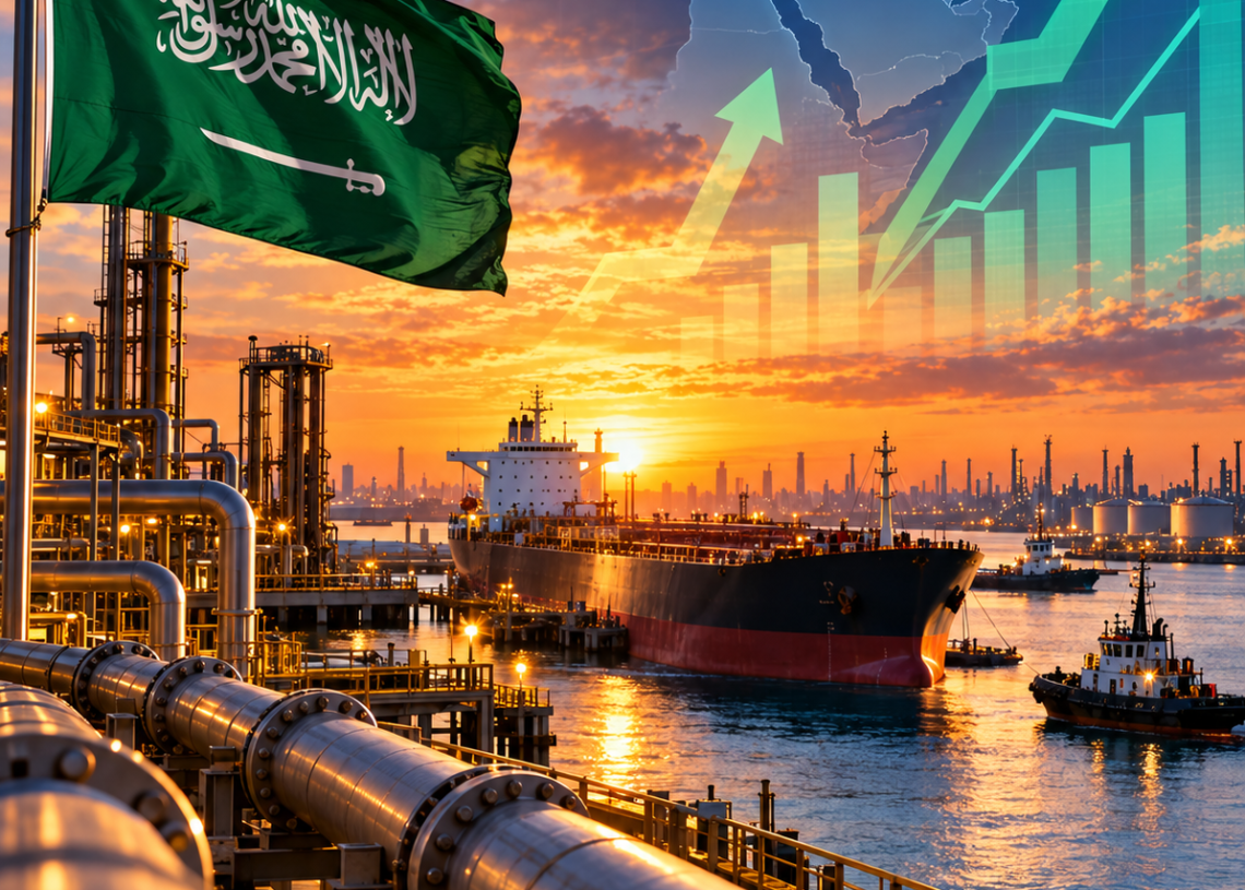 Gulf Oil Flows Recover to 81% of Pre-War Levels as Saudi Exports Surge