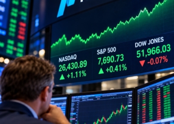 Nasdaq Jumps 1.1% as AI Stocks Rebound, but Market Breadth Signals the Selloff Is Not Over