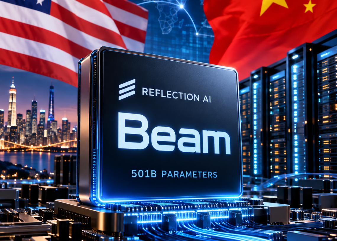 Reflection AI Launches 501-Billion-Parameter Beam in U.S. Push Against Chinese Open Models