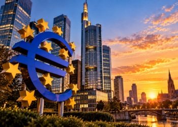 Euro-Zone Economy Grows 0.4% as Investment Defies Energy and Rate Pressures