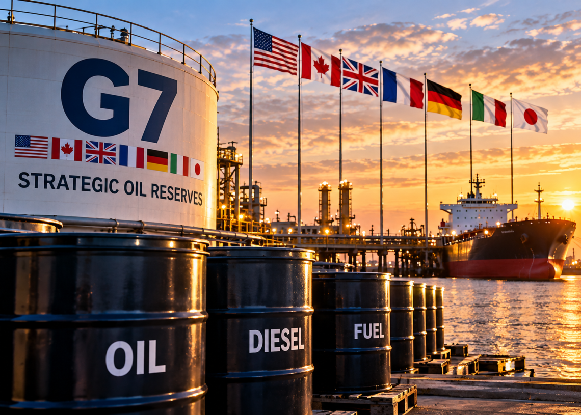 G7 Agrees to Release 100 Million Barrels as Governments Move to Cool Fuel Prices