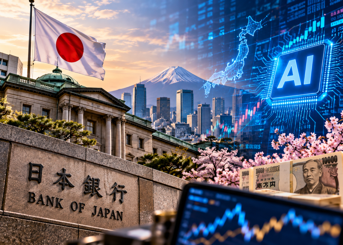 Bank of Japan Says AI Boom Is Already Reshaping Financial Conditions and Interest-Rate Risks
