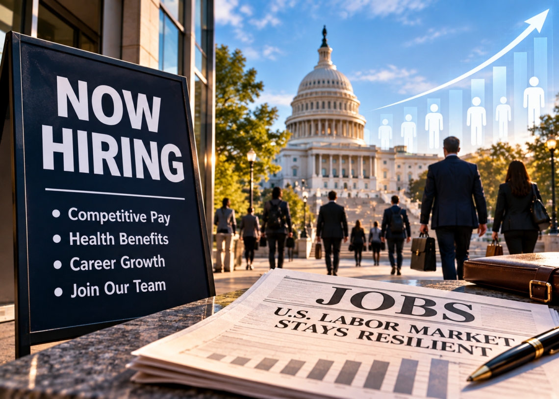 U.S. Jobless Claims Fall to 197,000 as Layoffs Remain Near Historic Lows