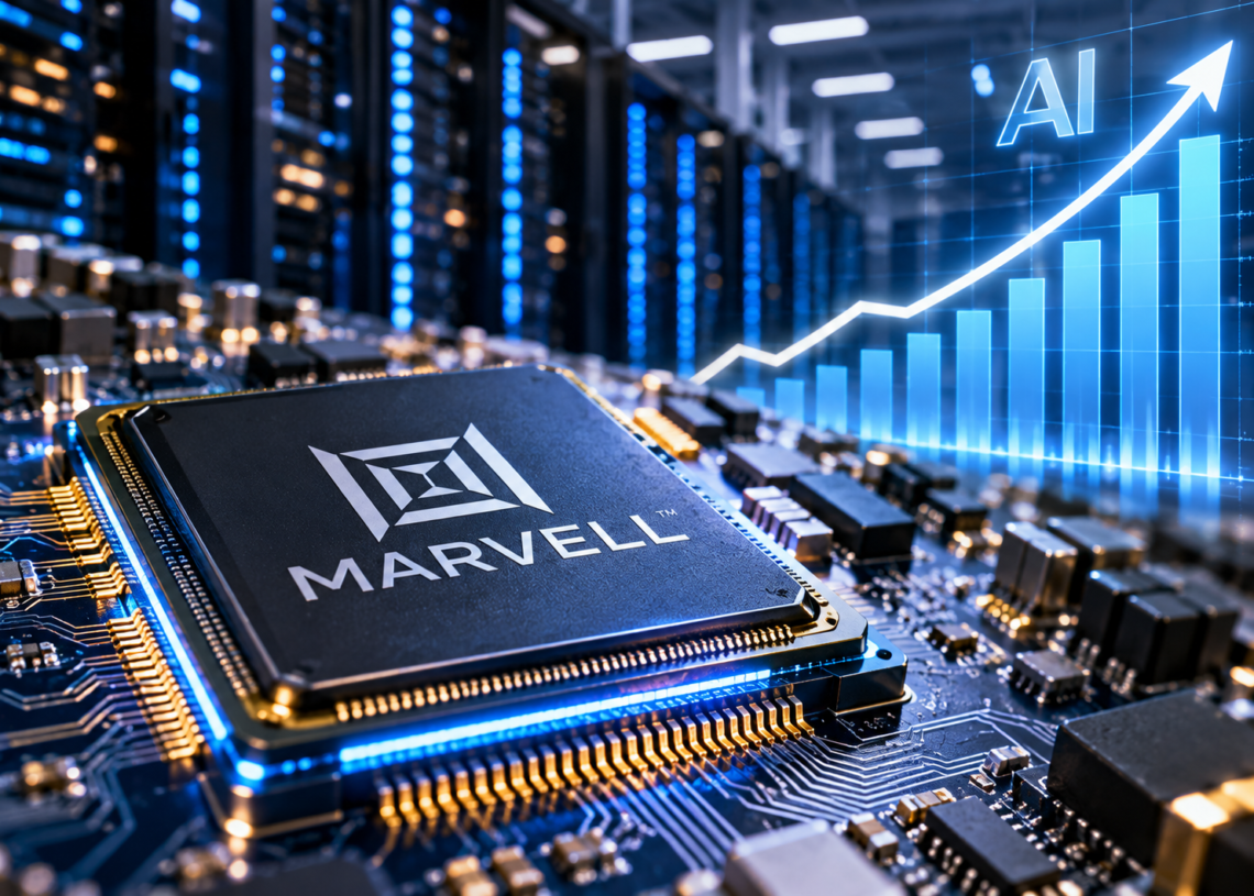 Marvell Raises 2028 Revenue Target to $20 Billion as Custom AI Chip Demand Accelerates