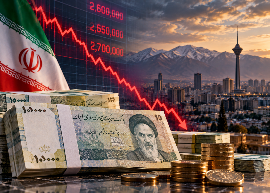 Iranian Rial Hits New Low as Central Bank Deploys Up to $2 Billion to Support Currency
