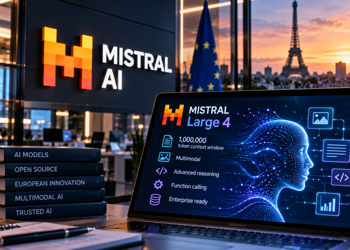 Mistral Opens Large 4 AI Model Preview as Europe Pushes to Remain Competitive in Frontier AI
