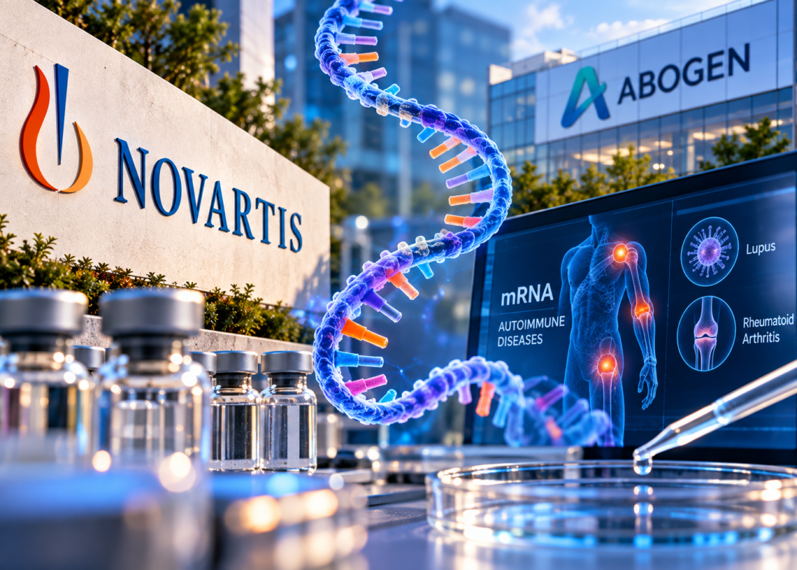 Novartis Signs Up to $7.8 Billion mRNA Deal With China’s Abogen