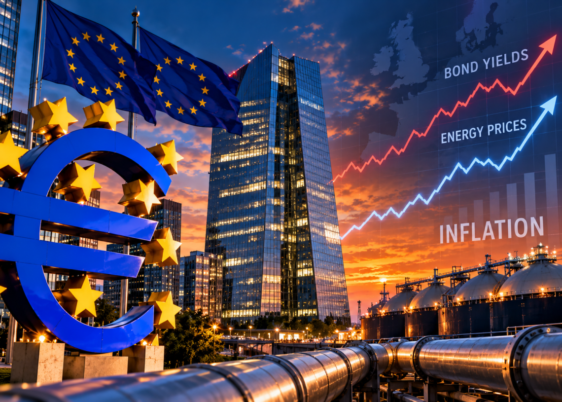 ECB’s Rehn Says Surging Bond Yields Could Limit Energy Shock’s Inflation Impact