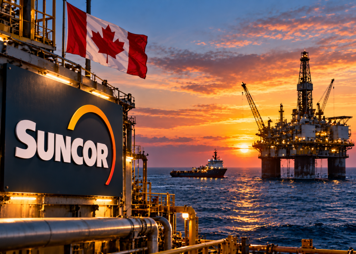 Suncor Sells Canadian Offshore Oil Stakes to Ithaca Energy for C$1.2 Billion