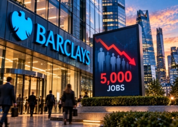 Barclays to Cut 5,000 Jobs as AI Push Reshapes Bank’s Cost Base