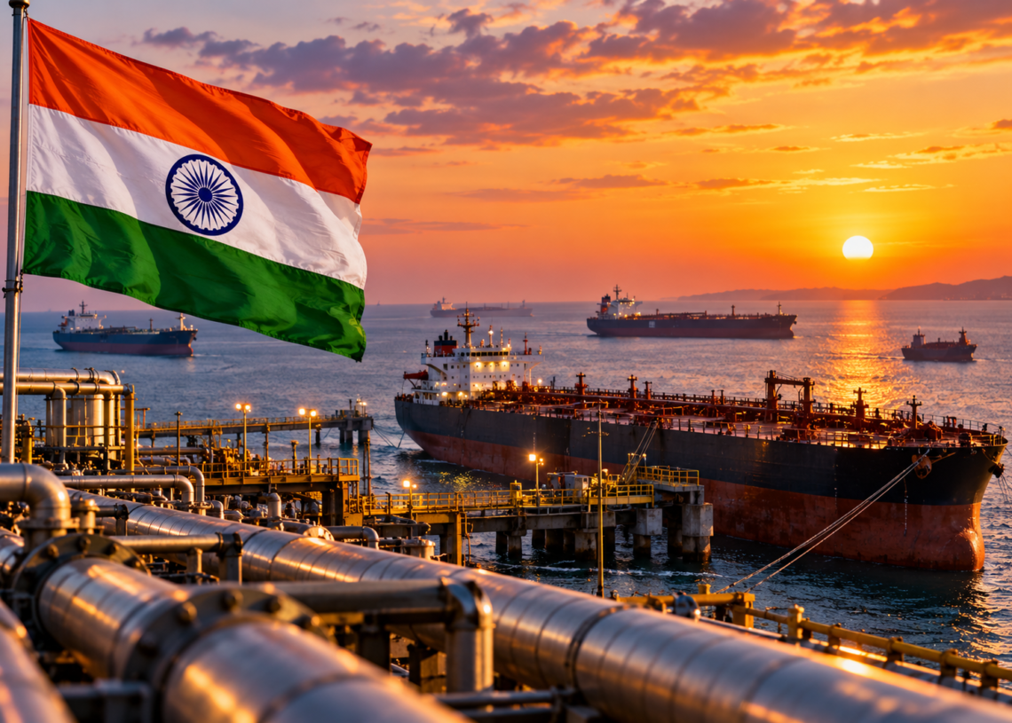 India’s Gulf Oil Imports Jump 74% as Refiners Adapt to Hormuz Disruptions