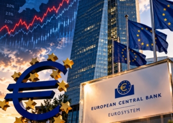 Lagarde Says Global Bond Selloff Is Tightening Europe’s Economy Beyond ECB Forecasts
